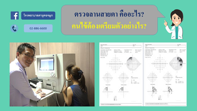 ตรวจลานสายตา