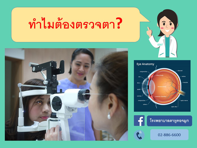 ความจำเป็นในการตรวจตา