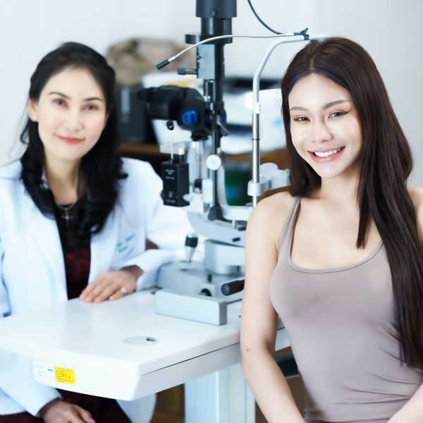 ขอบคุณ คุณนะโม อลิสา มิสแกรนด์กาฬสินธุ์ 2024 ที่ให้ความไว้วางใจเข้ารับการตรวจและรักษาสายตาสั้น ด้วยวิธี ReLEx Smile หรือ Zeiss Smile
